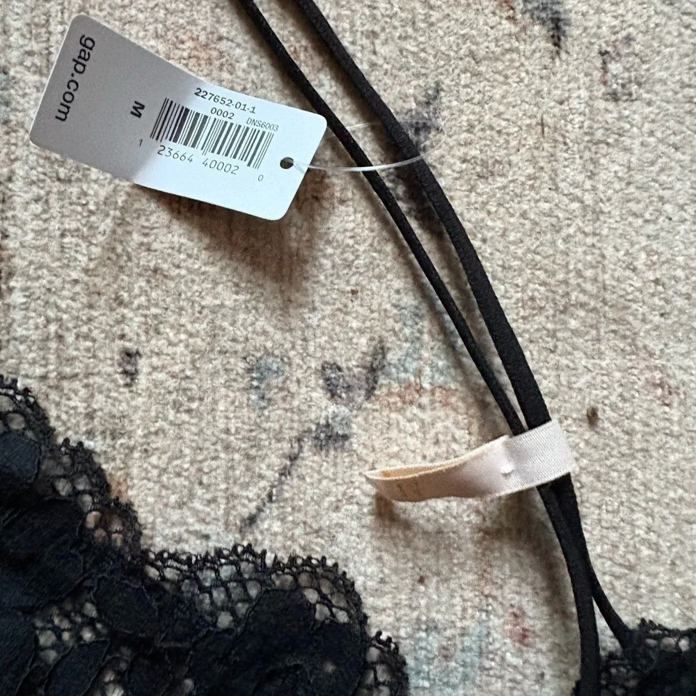 Elegant Black Lace Bralette